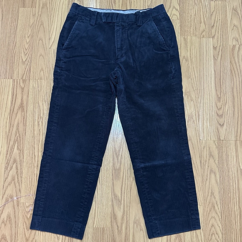Brooks Brothers Navy Corduroy Men's Pants